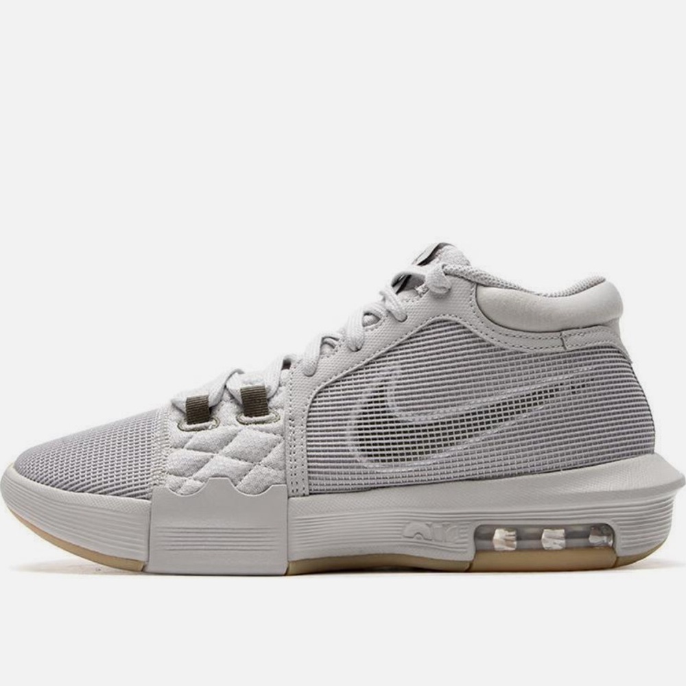 Nike LeBron Witness VIII 8 EP "James" Iron Grey Gum Men’s Basketball Shoe